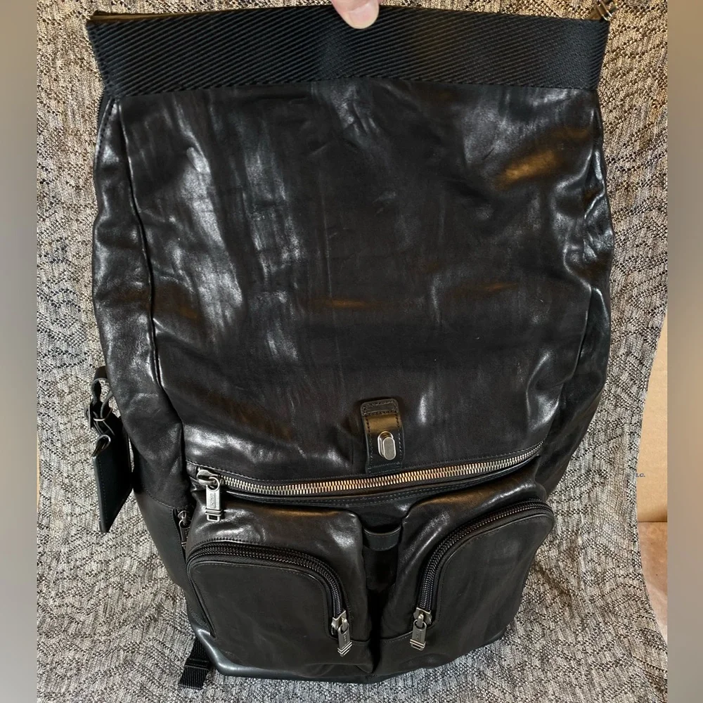 Tumi Alpha Bravo London Roll Top Backpack 103288-1041